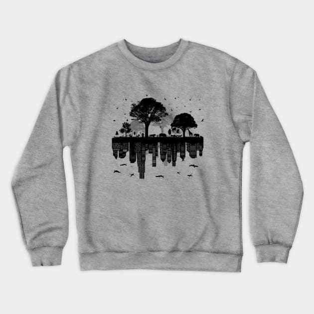 Paradox Ecology. Crewneck Sweatshirt by Elefunk